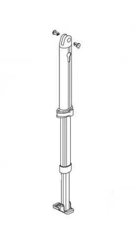 Fiamma F35 Pro 250 Left-Hand Support Leg – Genuine Replacement 03568B05-