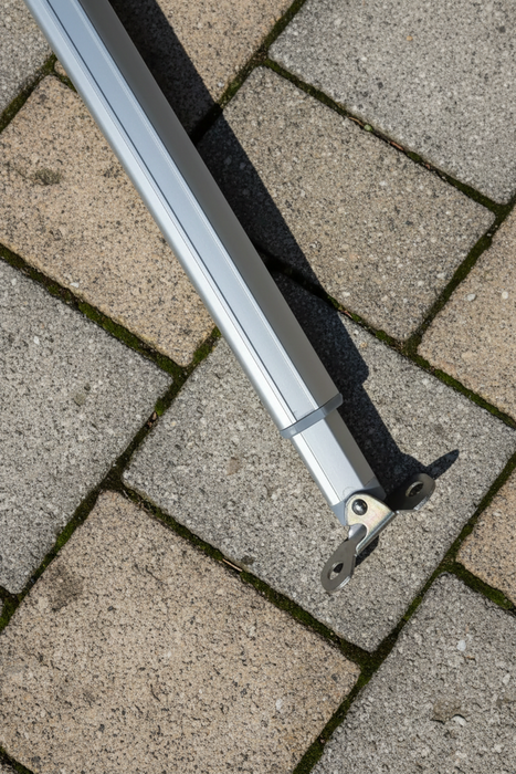 Right hand aluminium caravan awning leg