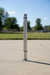 Technical drawing of a metal awning leg
