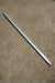 Metal caravan awning leg with a cylindrical shape 
