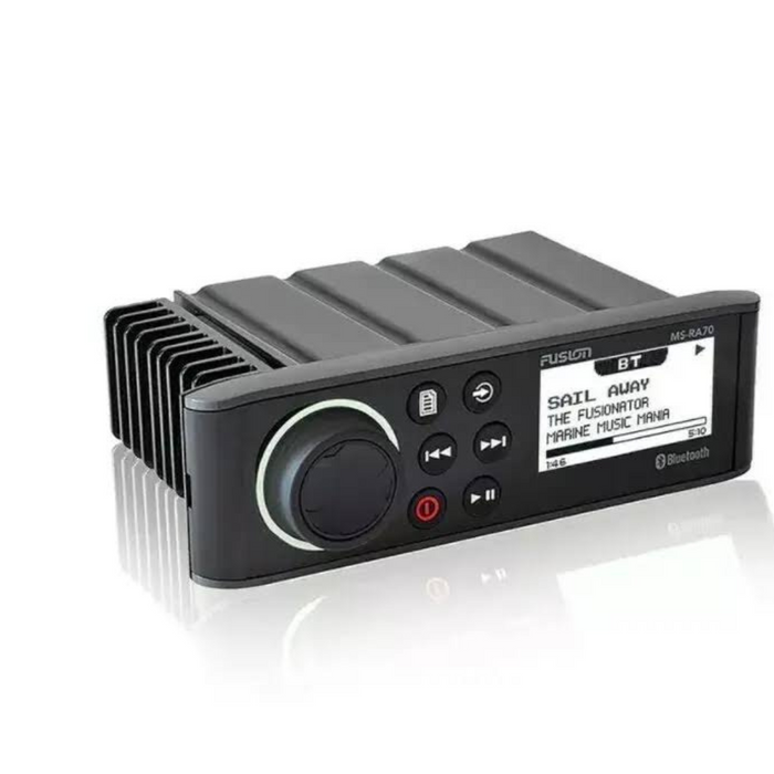 Fusion Marine MS-RA70 Stereo Unit AM/FM/DAB with iPhone/iPod/Android/BTooth. 010-01516-01