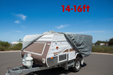 14-16ft camper trailer with heavy duty cover