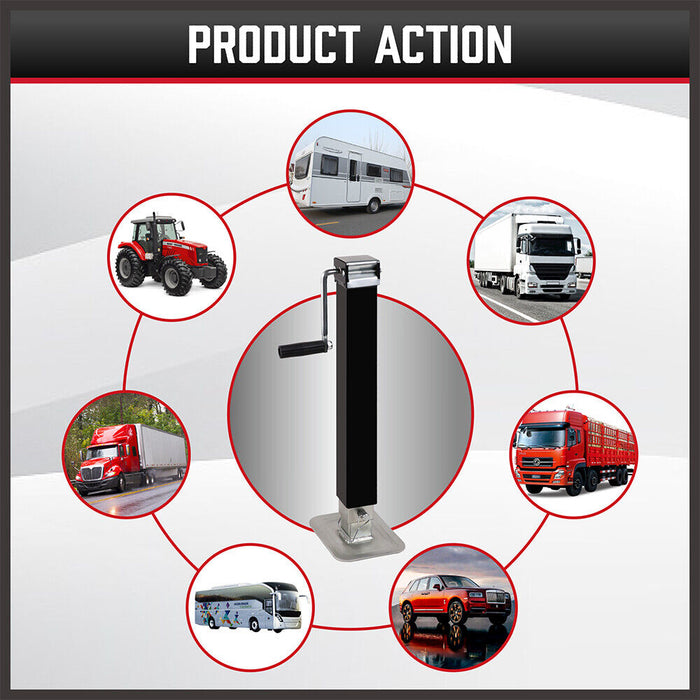 Heavy Duty Trailer Jack how it can be used