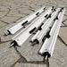Set of components for awning flap eliminator kit
