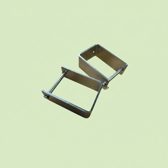 Metal bracket for caravan jack