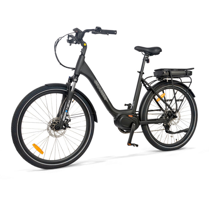 Etourer M-Series Electric Bike SX1 Mid-Drive 80Nm Step Through Cruiser Bike - Matt Black