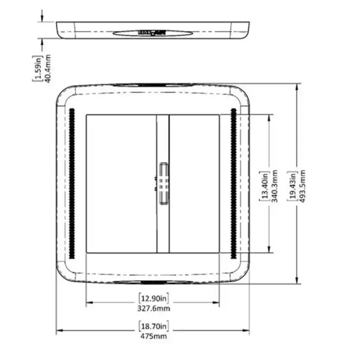 Maxxshade Plus with LED Lighting. MA00-03901i