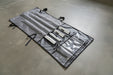 Metal components inside carry bag