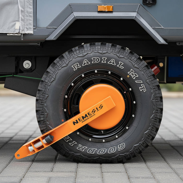 Goodrich tire with Nemesis wheel clamp