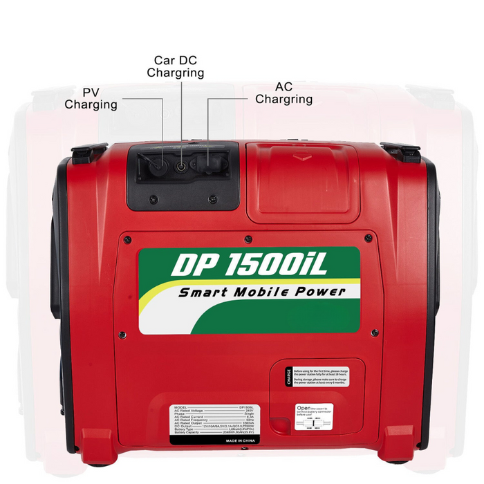 Off Grid 1500W Portable Power Station for Caravans & Camping