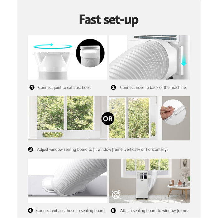 Portable Air Conditioner 7000BTU Cooling for Caravan or Home