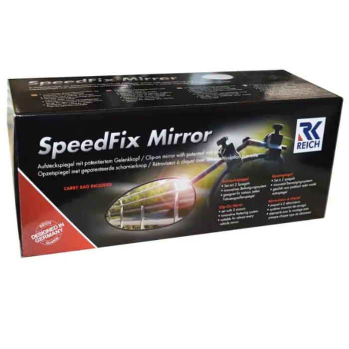 Reich Speed Fix Mirror Sold Per Pair C/W Carry Bag. 528-2900001C