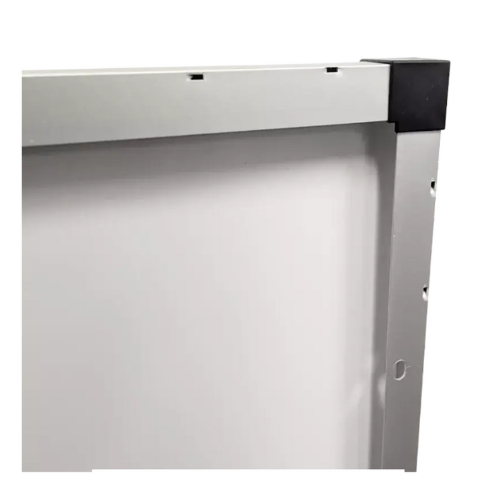 SPHERE 100w Mono Crystalline Twin Cell SILVER Solar Panel. 670x780x35mm