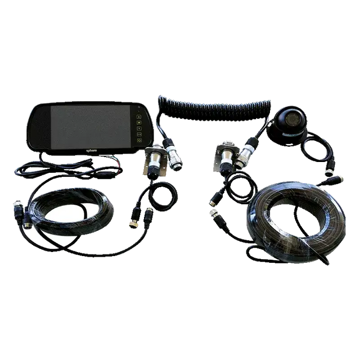 Sphere Caravan Reversing Camera Kit W/H 2 Connector Brackets and Black or White Camera