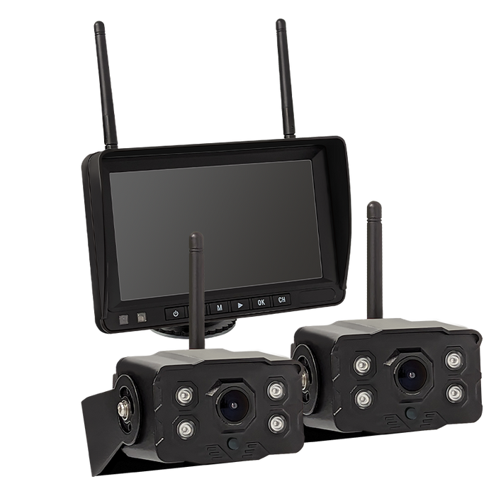 SPHERE Dual Wireless Cameras & 7" Monitor Kit