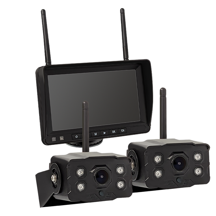 SPHERE Dual Wireless Cameras & 7