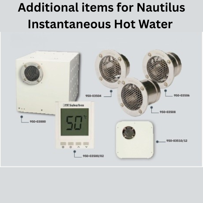 Suburban Nautilus On Demand Caravan Water Heater | W60A 5187A | Endless Hot Water Anywhere