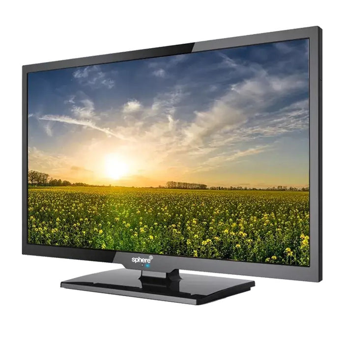 12v/240v SPHERE S8 23.8" FHD ELED TV with DVD Combo
