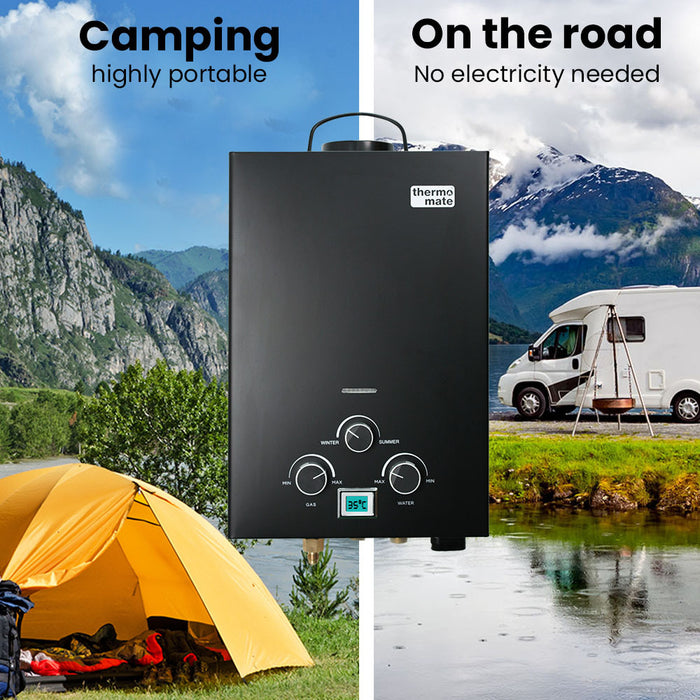 Ultimate Camping Bathroom Bundle | Portable Toilet + Hot Water Shower System + Private Ensuite Tent
