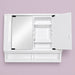VT90 Upper White Cabinet
