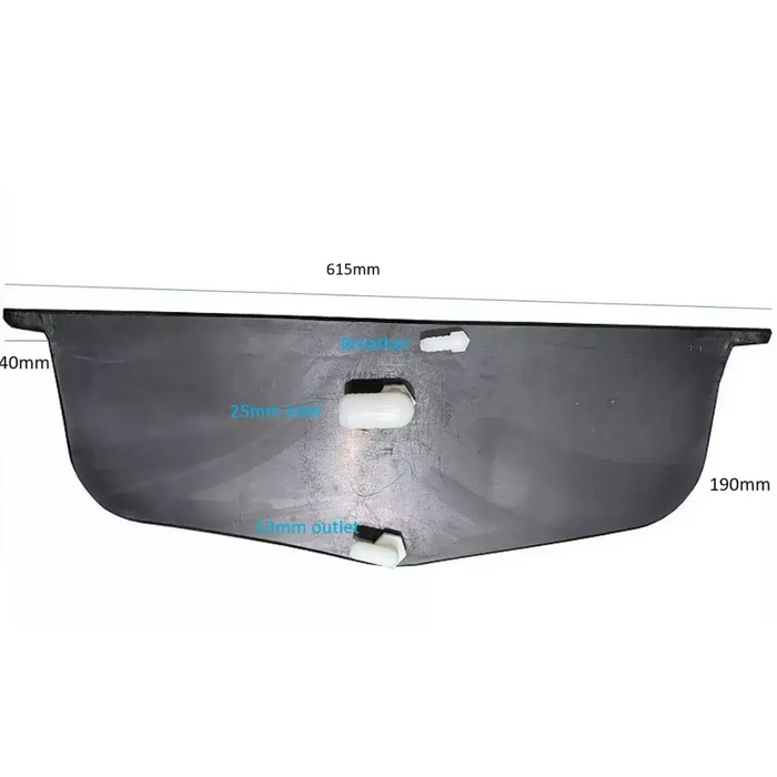 Water Tank Heavy Duty 65L 810 x 190 x 615mm RV65