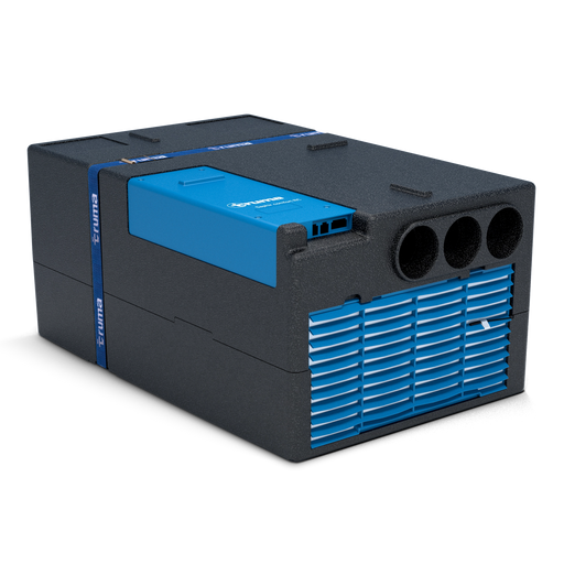 Black and blue electronic device