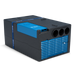 Black and blue electronic device
