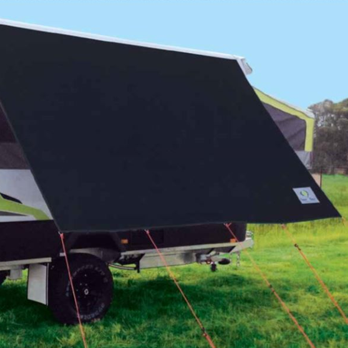 Campervan BLACK Offside Privacy Sunscreen 3.06m x 2.05m