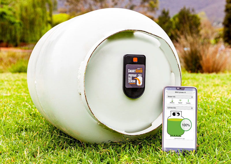 Gas Bottle Level Monitor & App - BMPRO SmartSense