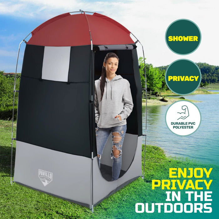 Portable Camping Toilet plus Privacy Tent 1.9m x 1.1m